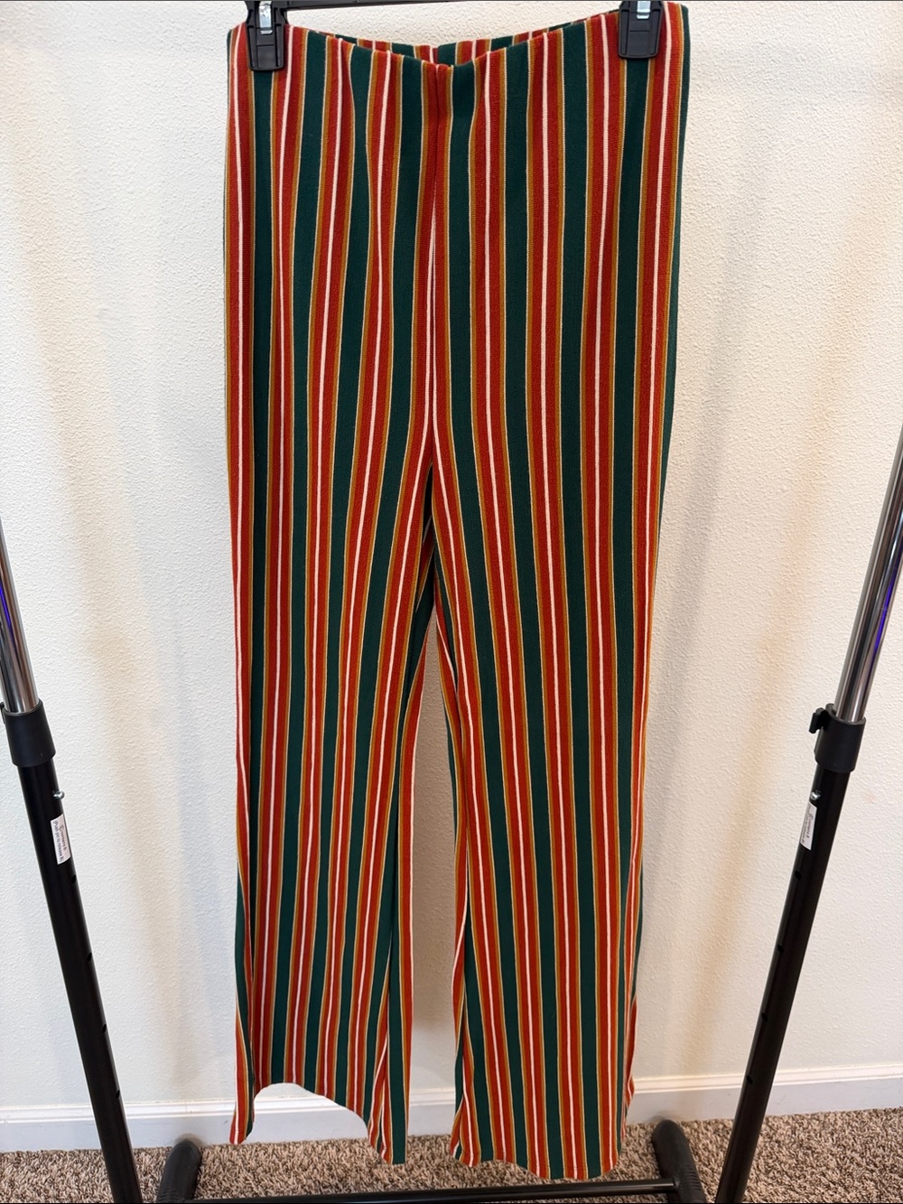 Forever 21 Multicolor Vertical Stripe Knit Pants